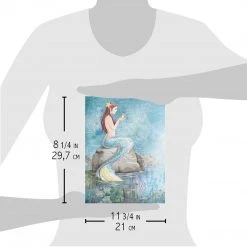 Mermaid's Secret - A4 Rice Paper Underwater Love Ciao Bella Collection