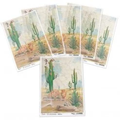 Sonora - A4 Rice Paper Sonora Ciao Bella Collection A4 Decoupage Rice Paper 8 Sonora - A4 Rice Paper Sonora Ciao Bella Collection A4 Decoupage Rice Paper