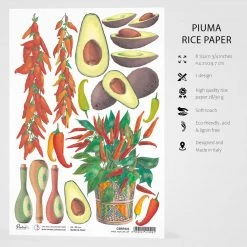 Spice Your Life Up! - A4 Rice Paper Sonora Ciao Bella Collection A4 Decoupage Rice Paper
