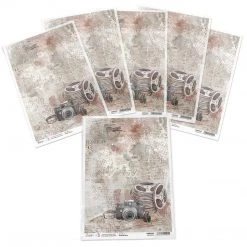 A4 Decoupage Rice Paper Confidential - A4 Rice Paper Enigma Ciao Bella Collection 8 A4 Decoupage Rice Paper Confidential - A4 Rice Paper Enigma Ciao Bella Collection