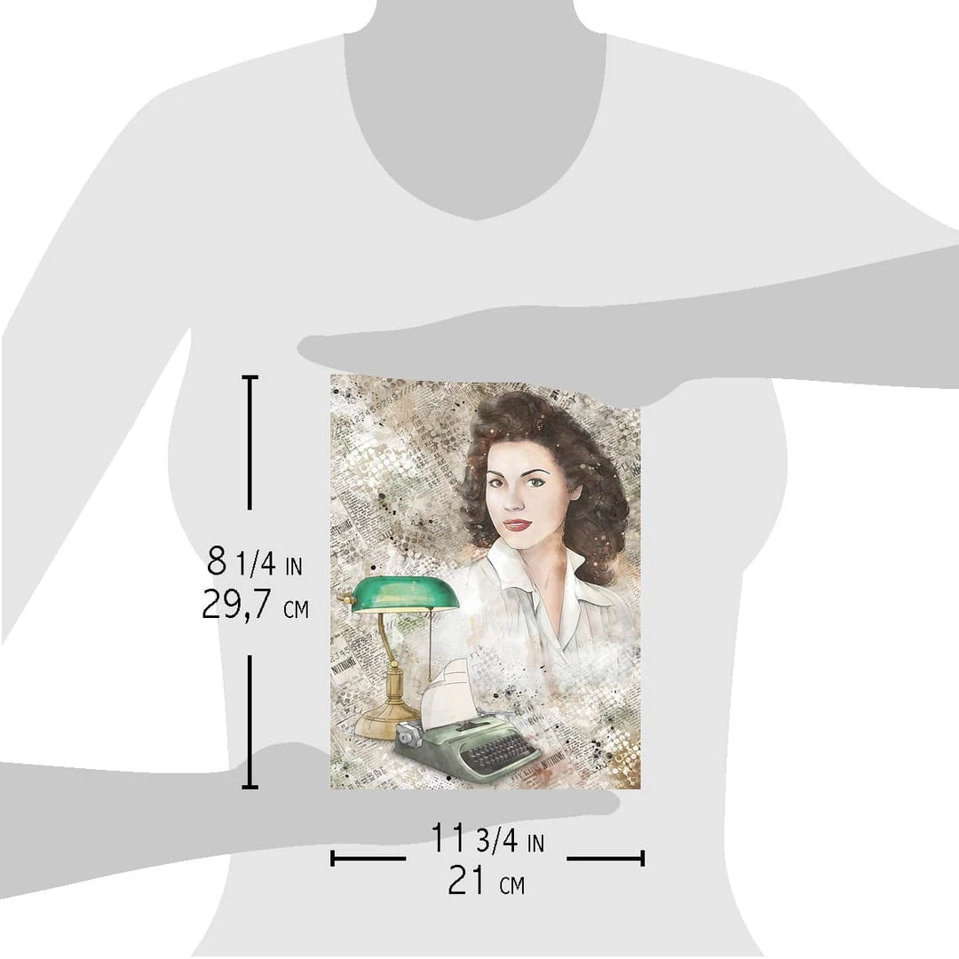 Bletchley Park - A4 Rice Paper Enigma Ciao Bella Collection 6 Bletchley Park - A4 Rice Paper Enigma Ciao Bella Collection