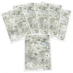 A4 Decoupage Rice Paper London Observer - A4 Rice Paper Enigma Ciao Bella Collection