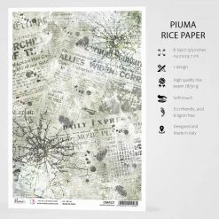 A4 Decoupage Rice Paper London Observer - A4 Rice Paper Enigma Ciao Bella Collection