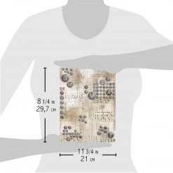 A4 Decoupage Rice Paper Fortran - A4 Rice Paper Enigma Ciao Bella Collection 9 A4 Decoupage Rice Paper Fortran - A4 Rice Paper Enigma Ciao Bella Collection