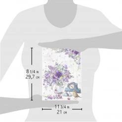 A4 Decoupage Rice Paper Everyday Is A Fresh Start - A4 Rice Paper Sparrow Hill Ciao Bella Collection 9 A4 Decoupage Rice Paper Everyday Is A Fresh Start - A4 Rice Paper Sparrow Hill Ciao Bella Collection