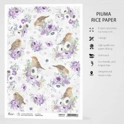 Sparrow Hill - A4 Rice Paper Sparrow Hill Ciao Bella Collection A4 Decoupage Rice Paper