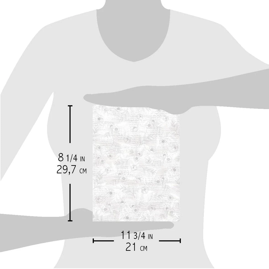 Spring Outline - A4 Rice Paper Sparrow Hill Ciao Bella Collection 6 Spring Outline - A4 Rice Paper Sparrow Hill Ciao Bella Collection