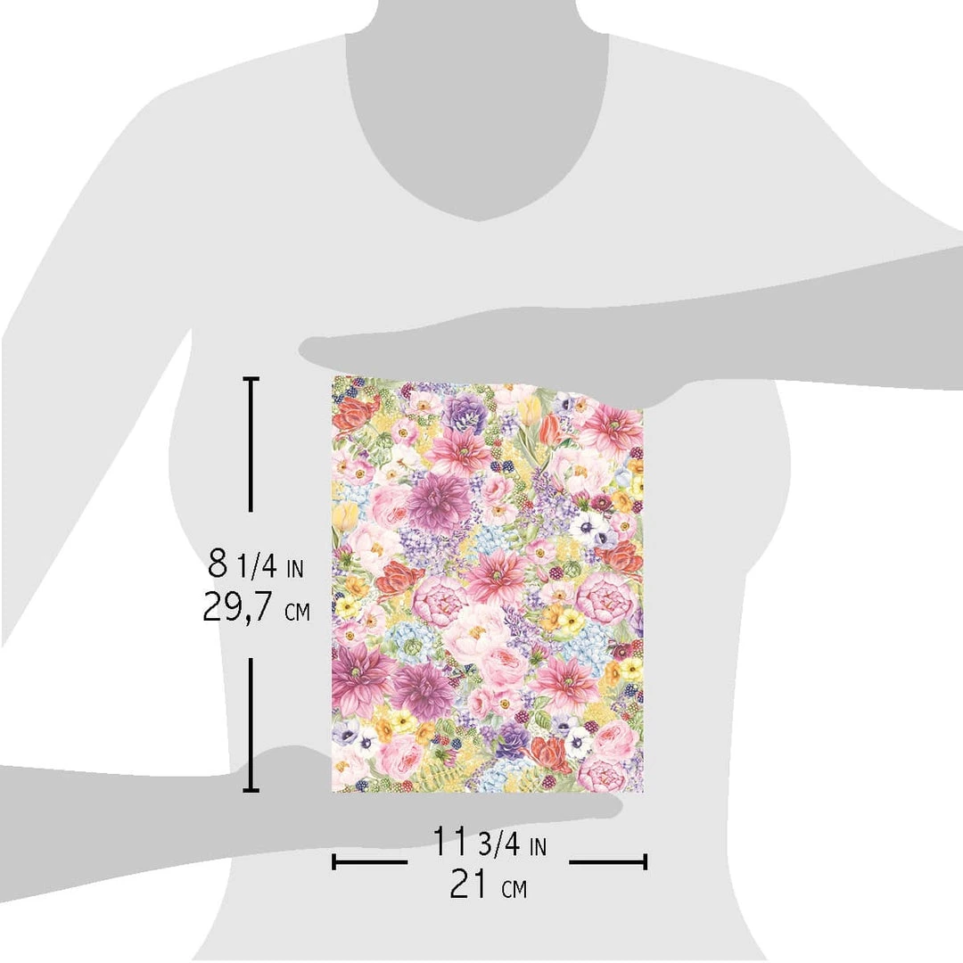A4 Decoupage Rice Paper Blossom - A4 Rice Paper Sparrow Hill Ciao Bella Collection 6 A4 Decoupage Rice Paper Blossom - A4 Rice Paper Sparrow Hill Ciao Bella Collection