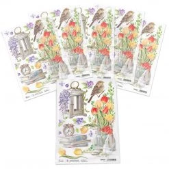 Tulips - A4 Rice Paper Sparrow Hill Ciao Bella Collection