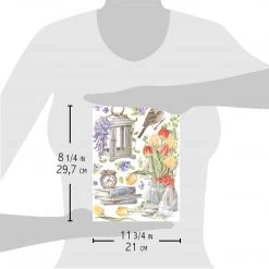 Tulips - A4 Rice Paper Sparrow Hill Ciao Bella Collection