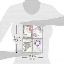 A4 Decoupage Rice Paper Sparrow Hill Cards - A4 Rice Paper Sparrow Hill Ciao Bella Collection