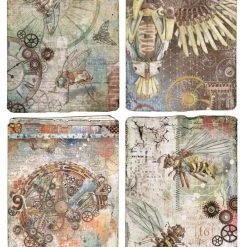 Newly Added Products! Engine Of The Future Cards A4 Rice Paper Engine Of The Future Collection By Ciao Bella