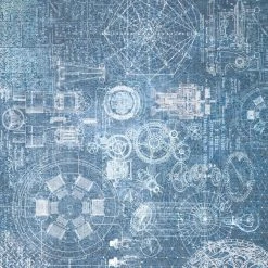 The Strength Of Mechanics A4 Rice Paper Engine Of The Future Collection By Ciao Bella Newly Added Products!