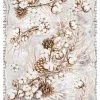 PRE-ORDER Cotton Flowers - A4 Ciao Bella Rice Paper Cozy Moments Ciao Bella Collection Wholesale