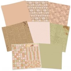 Papercraft & Scrapbooking The Muse Patterns Pad 12x12 8/Pkg By Ciao Bella
