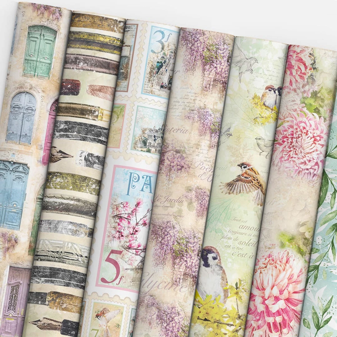 Papercraft & Scrapbooking Notre Vie Patterns Pad 12x12 8/Pkg By Ciao Bella 9 Papercraft & Scrapbooking Notre Vie Patterns Pad 12x12 8/Pkg By Ciao Bella