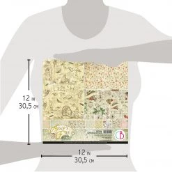 Aesop's Fables Patterns Pad 12x12 8/Pkg By Ciao Bella Papercraft & Scrapbooking 14 Aesop's Fables Patterns Pad 12x12 8/Pkg By Ciao Bella Papercraft & Scrapbooking