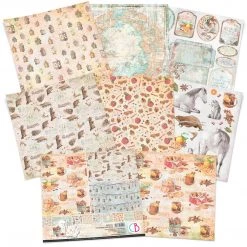 The Gift Of Love Patterns Pad 12x12 8/Pkg By Ciao Bella