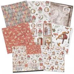 Memories Of A Snowy Day Patterns Pad 12x12 8/Pkg By Ciao Bella Winter / Christmas
