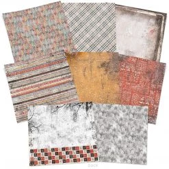 Memories Of A Snowy Day Patterns Pad 12x12 8/Pkg By Ciao Bella Winter / Christmas