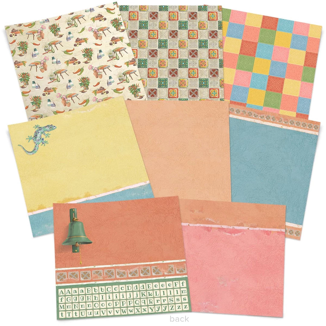 Papercraft & Scrapbooking Sonora Patterns Pad 12x12 8/Pkg By Ciao Bella 5 Papercraft & Scrapbooking Sonora Patterns Pad 12x12 8/Pkg By Ciao Bella
