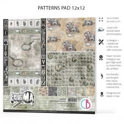 Papercraft & Scrapbooking Enigma Patterns Pad 12x12 8/Pkg By Ciao Bella 13 Papercraft & Scrapbooking Enigma Patterns Pad 12x12 8/Pkg By Ciao Bella