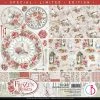 Frozen Roses Limited Edition Patters Pad 12x12 8/Pkg By Ciao Bella Winter / Christmas