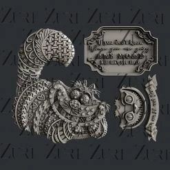 All Paint Products Pre-Order Cheshire Cat Silicone Mold By Zuri