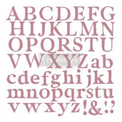 Prima Re-Design Wholesale Alpha Letters Stamp Redesign Decor Clear-Cling Stamp