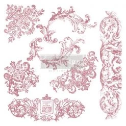 Prima Re-Design Chateau De Saverne Stamp Redesign Decor Clear-Cling Stamp Decor Clear-Cling Stamps