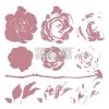 Prima Re-Design Mystic Rose Stamp Redesign Decor Clear-Cling Stamp