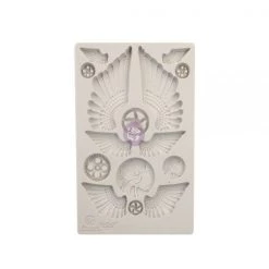 Prima Re-Design Cogs And Wings Silicone Mold Redesign With Prima Decor Mould – 5″ X 8″ Decor Moulds
