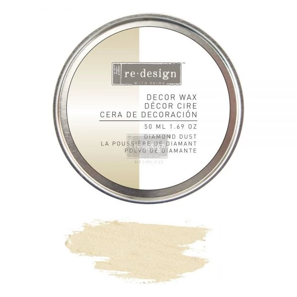 Prima Re-Design Decor Waxes Diamond Dust Decor Wax Paste Redesign With Prima 4 Prima Re-Design Decor Waxes Diamond Dust Decor Wax Paste Redesign With Prima