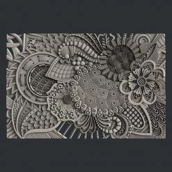 All Paint Products Doodle Medley Silicone Mold By Zuri