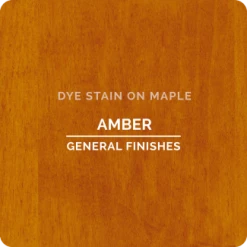 Amber Dye Stain General Finishes