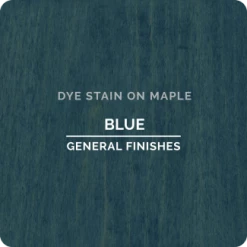 Blue Dye Stain General Finishes