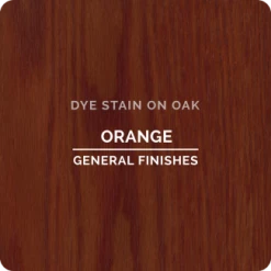 Orange Dye Stain General Finishes