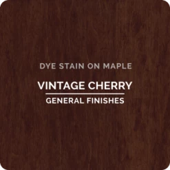 Vintage Cherry Dye Stain General Finishes