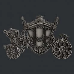 All Paint Products Wholesale Enchanted Carriage Silicone Mold By Zuri