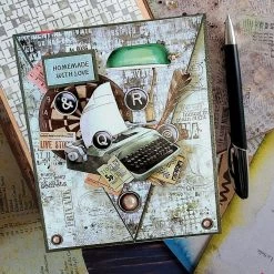 Enigma Paper Pad 8x8 12/Pkg By Ciao Bella Papercraft & Scrapbooking 20 Enigma Paper Pad 8x8 12/Pkg By Ciao Bella Papercraft & Scrapbooking