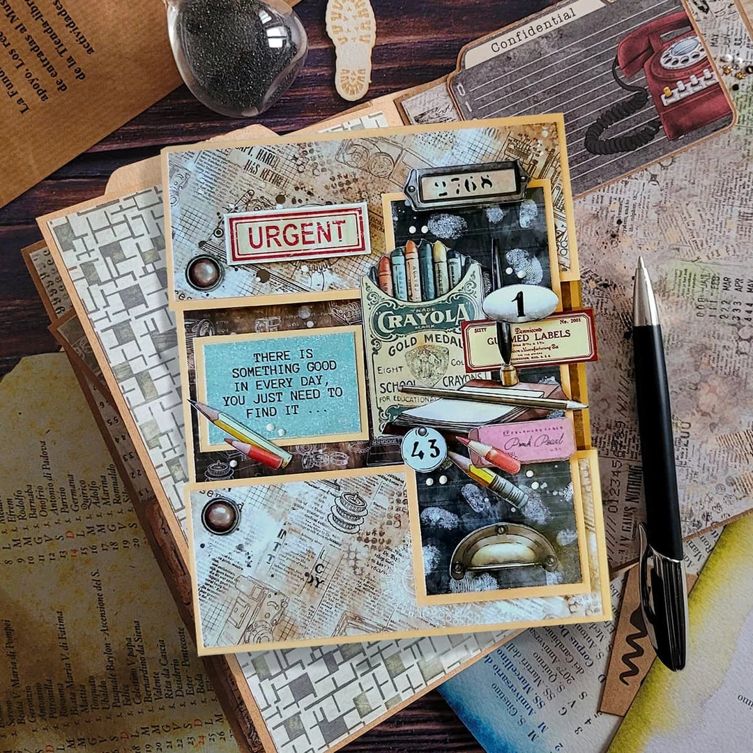 Papercraft & Scrapbooking Enigma Fussy Cut Pad 6x6 24/Pkg By Ciao Bella 11 Papercraft & Scrapbooking Enigma Fussy Cut Pad 6x6 24/Pkg By Ciao Bella