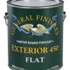 General Finishes Exterior 450 Flat Topcoat
