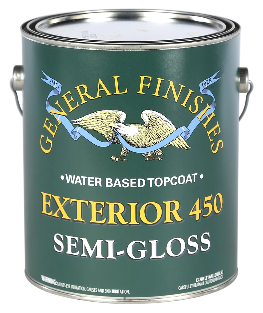 General Finishes Exterior 450 Semi-Gloss Topcoat 3 General Finishes Exterior 450 Semi-Gloss Topcoat