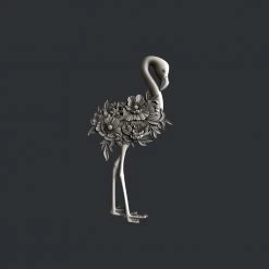 All Paint Products Flamingo Bloom Silicone Mold By Zuri