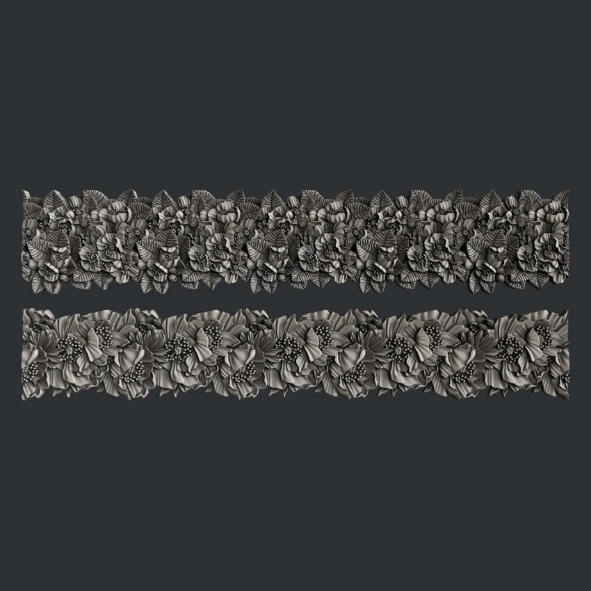 All Paint Products Floral Borders 2 Silicone Mold By Zuri 3 All Paint Products Floral Borders 2 Silicone Mold By Zuri