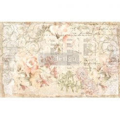 Prima Re-Design Wholesale Floral Parchment Decoupage Decor Tissue Paper Redesign With Prima