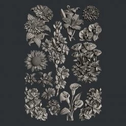 All Paint Products Wholesale Flower Festival Silicone Mold By Zuri