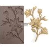 Prima Re-Design Decor Moulds Forest Flora Silicone Mold Redesign With Prima Decor Mould