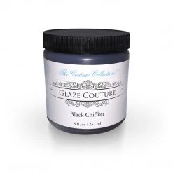 Black Chiffon Paint Couture Antiquing Glaze