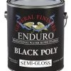 General Finishes Enduro Black Poly Satin Enduro Poly Products